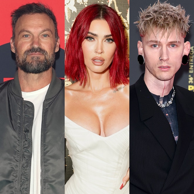 Brian Austin Green, Megan Fox, Machine Gun Kelly